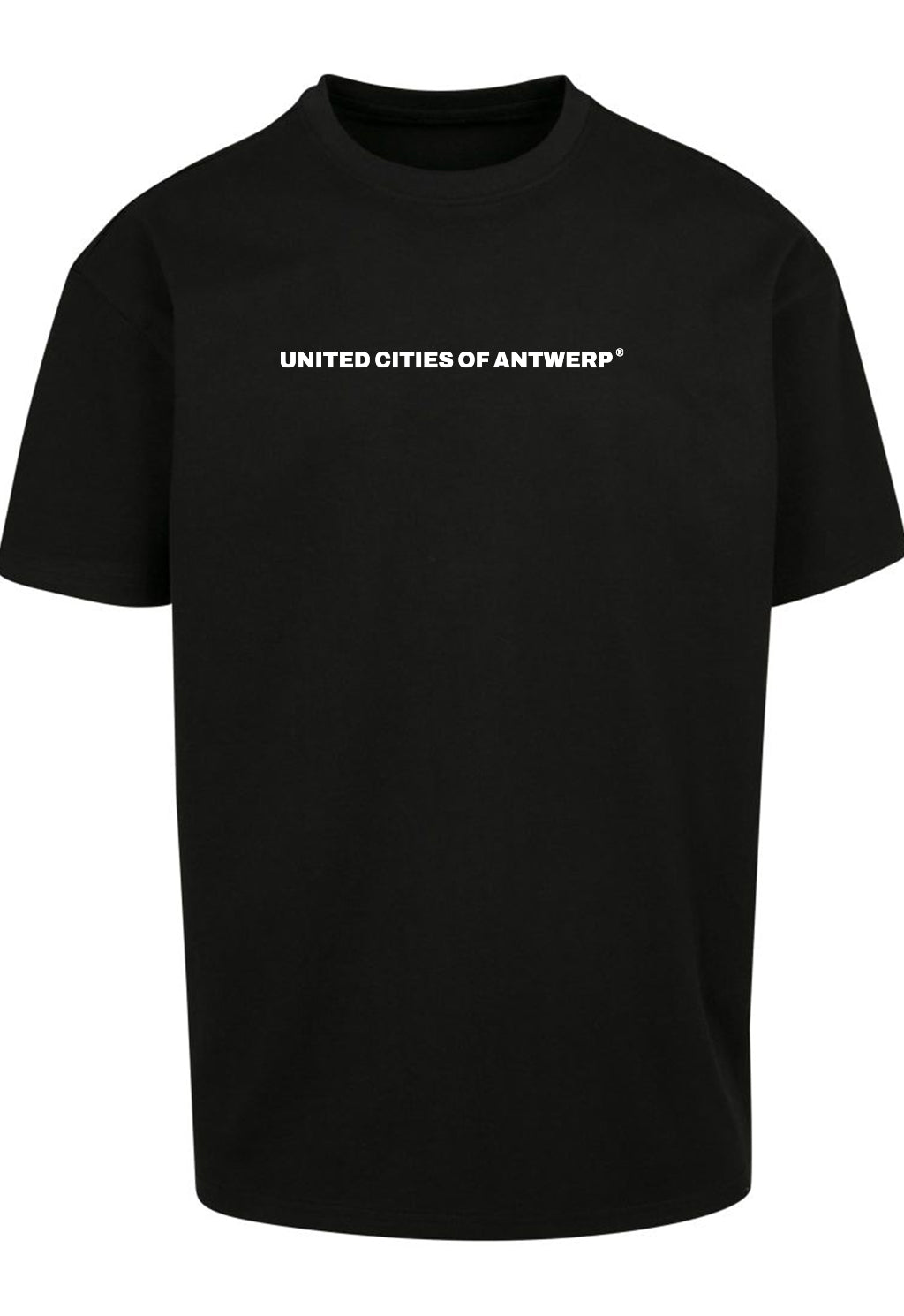 Oversized T-Shirt met wit logo