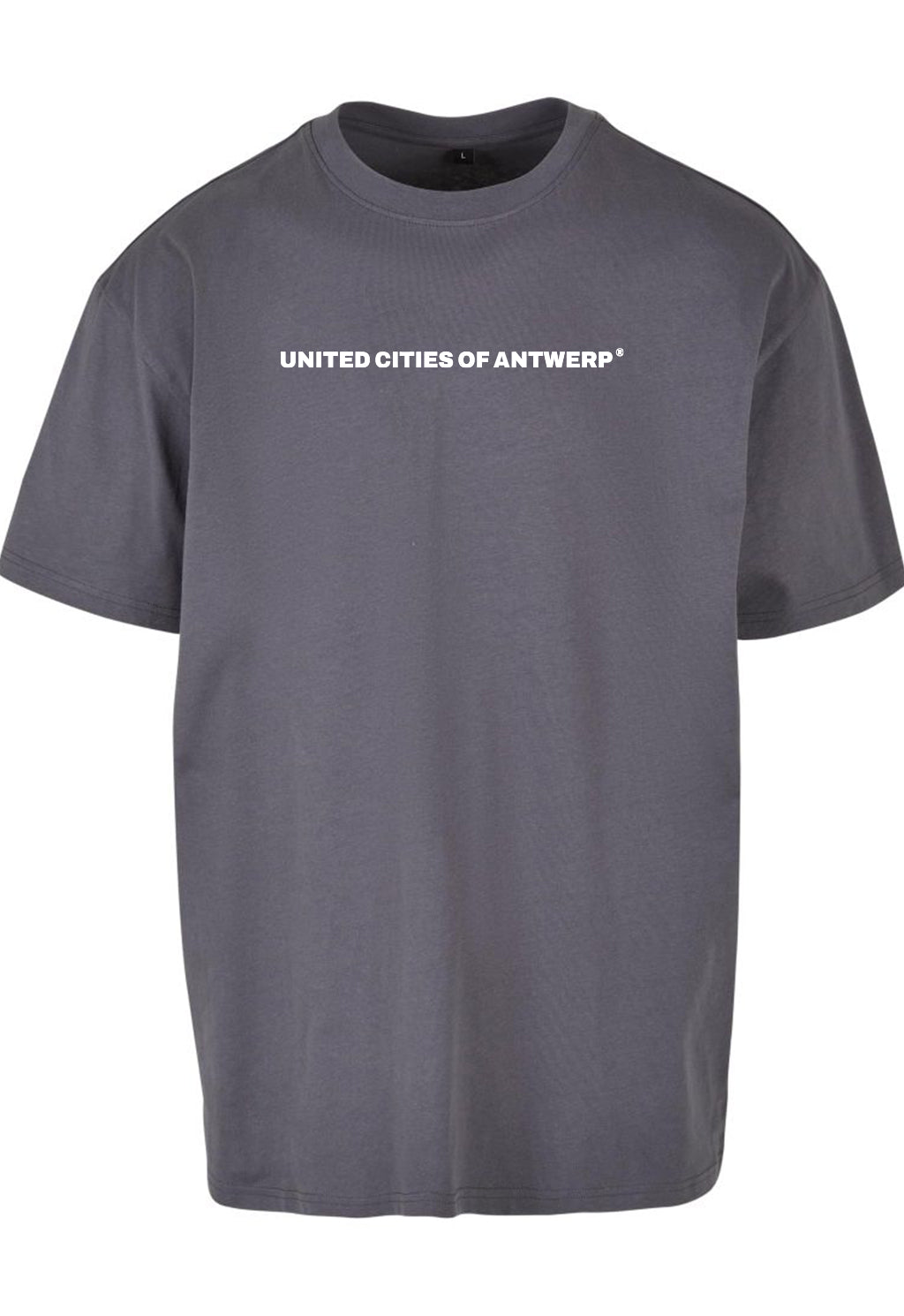 Oversized T-Shirt met wit logo
