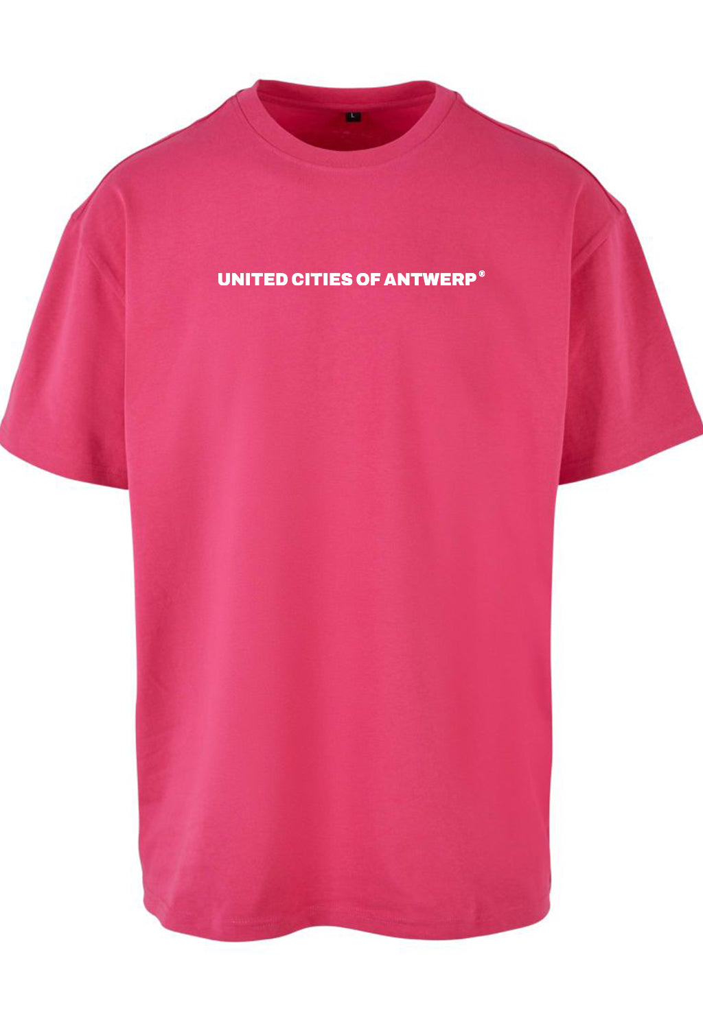 Oversized T-Shirt met wit logo