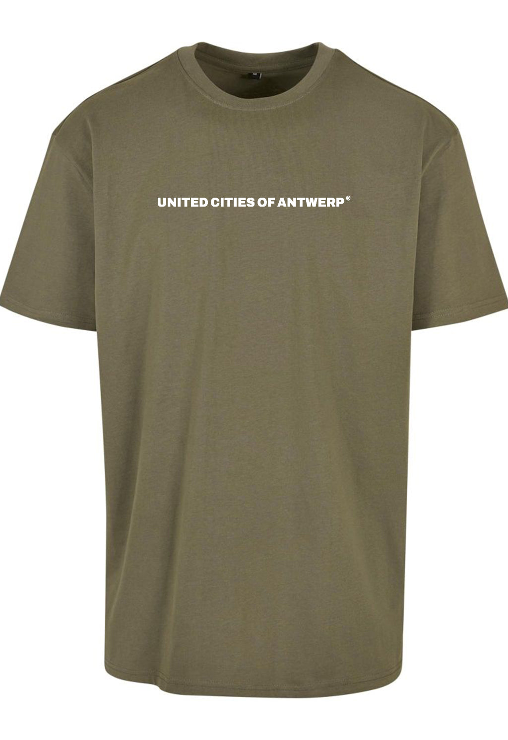 Oversized T-Shirt met wit logo