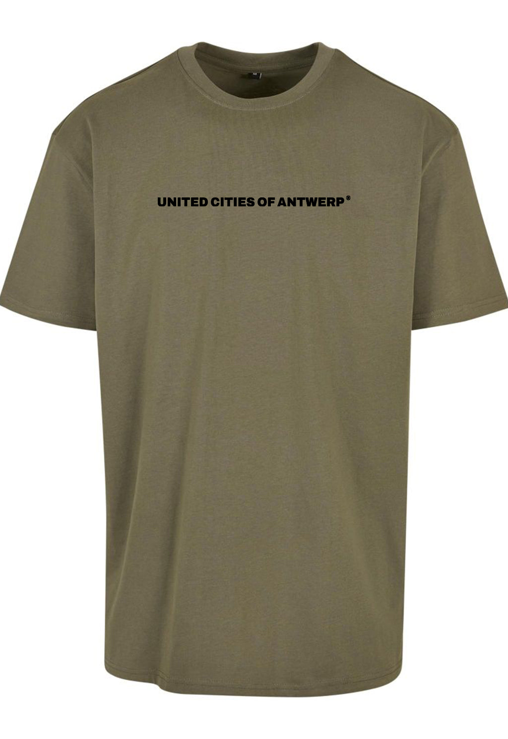 Oversized T-Shirt met zwart logo