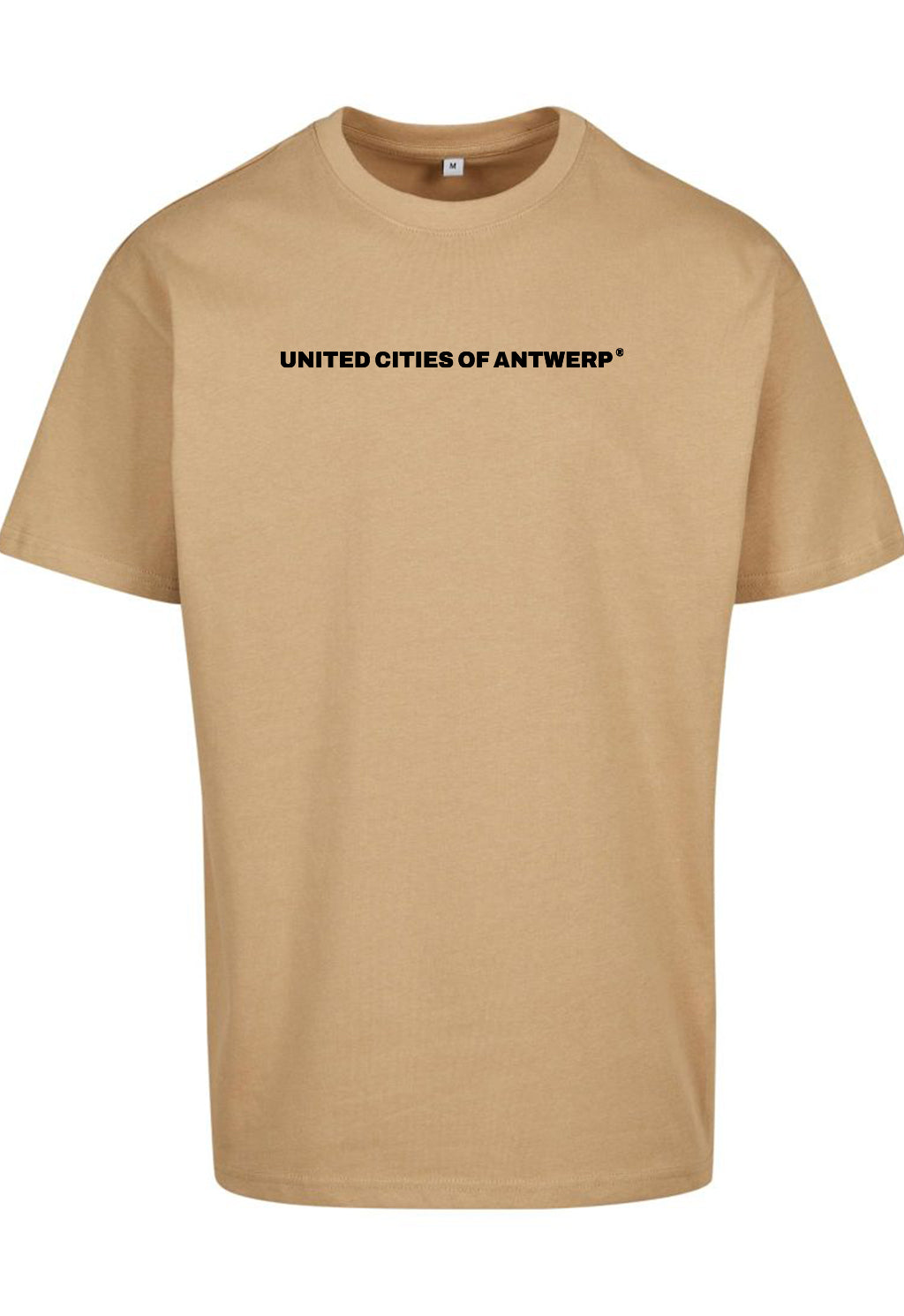 Oversized T-Shirt met zwart logo