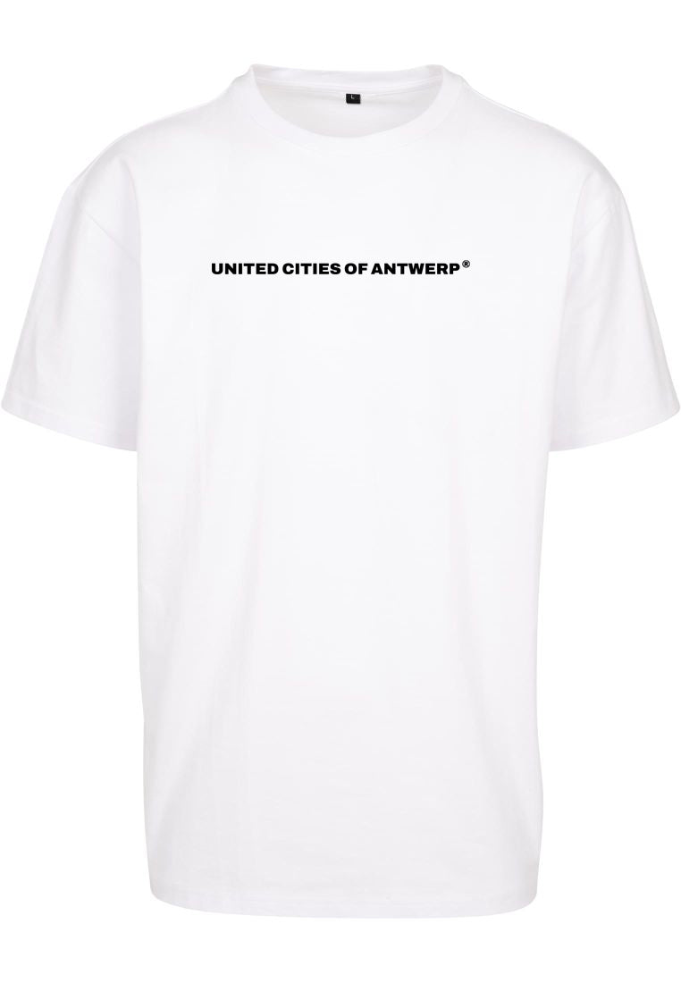 Oversized T-Shirt met zwart logo