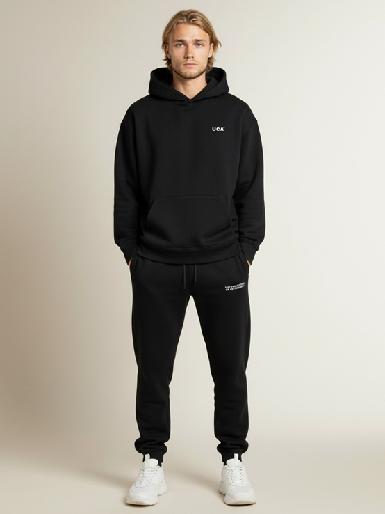 Sweatpants met geborduurd logo