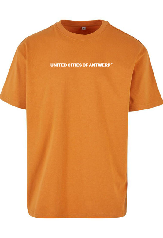 Oversized T-Shirt met wit logo