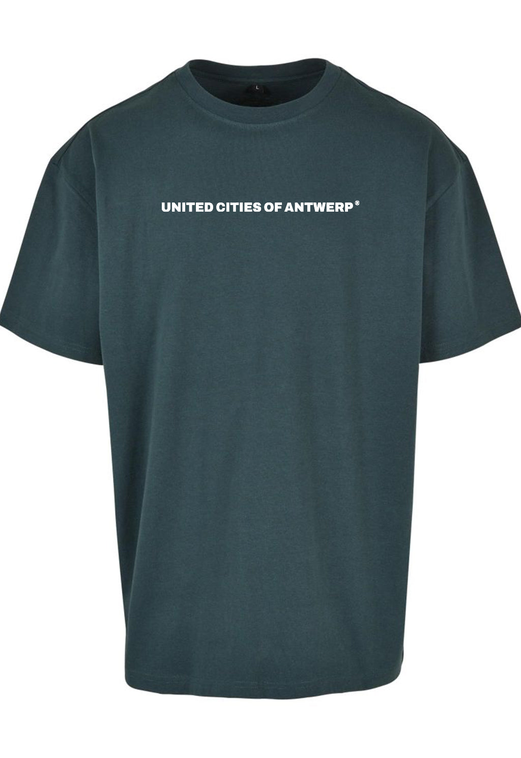 Oversized T-Shirt met wit logo