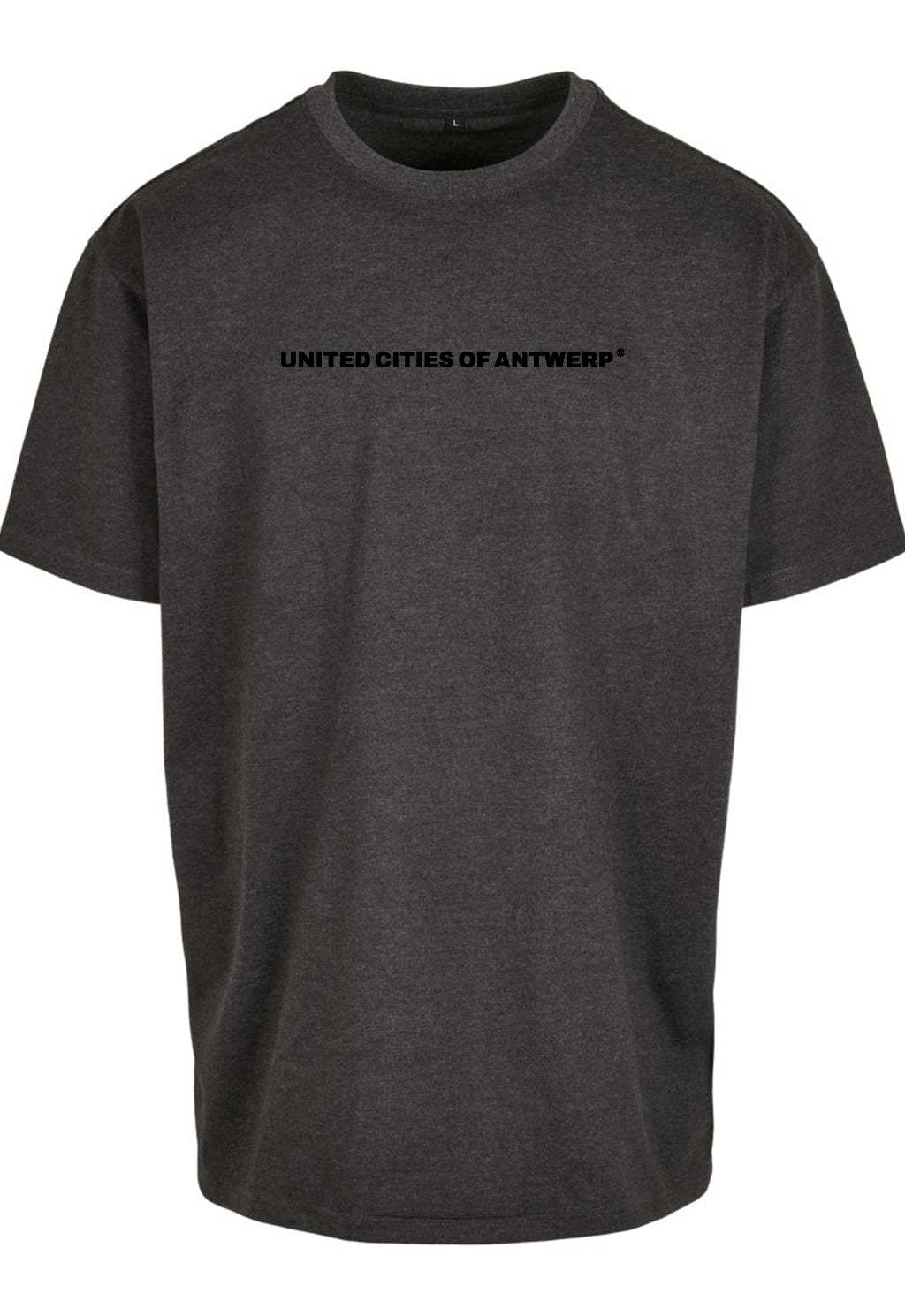 Oversized T-Shirt met zwart logo