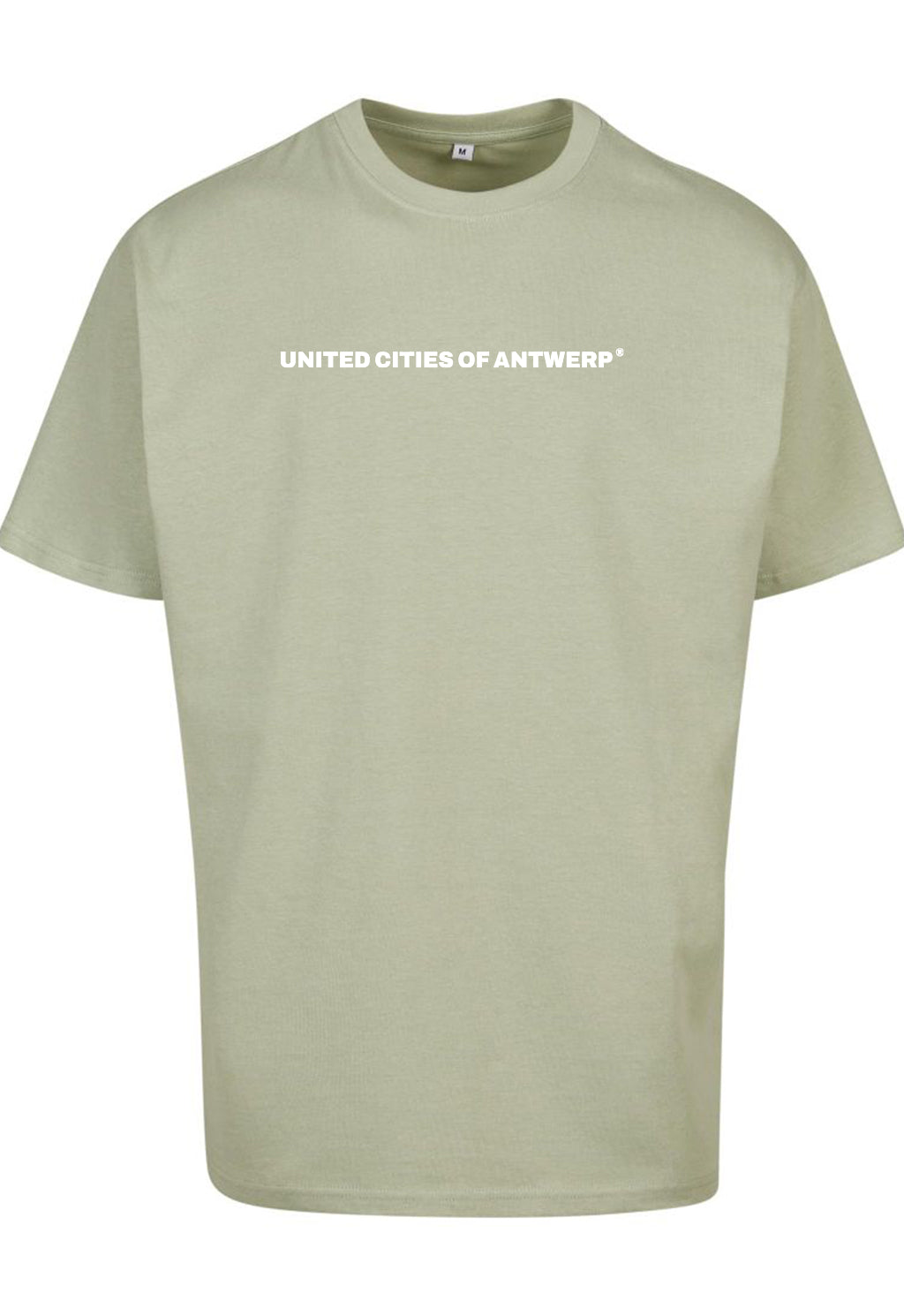 Oversized T-Shirt met wit logo