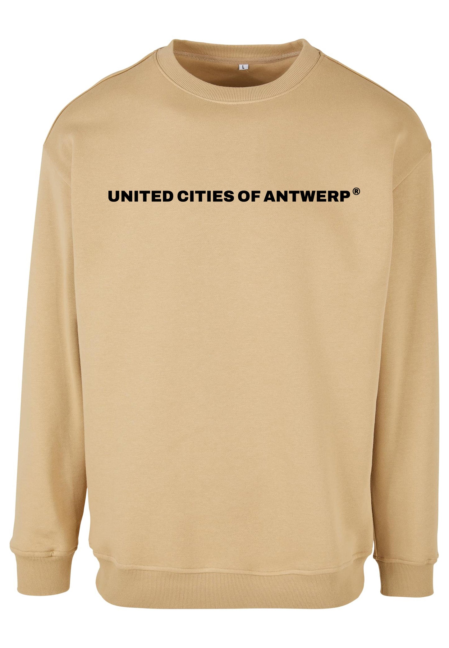Crewneck met zwart logo