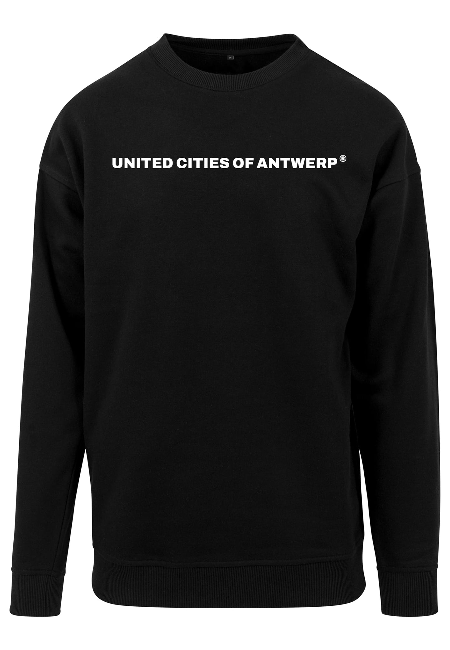 Crewneck met wit logo